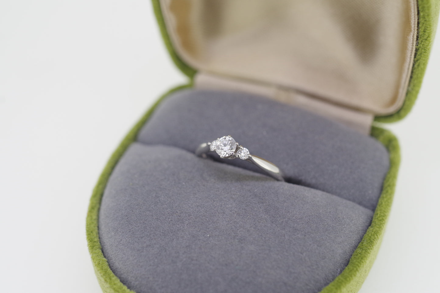 Triplets Diamond Ring